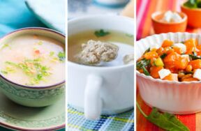 Table 5 - Soup and Vegetables